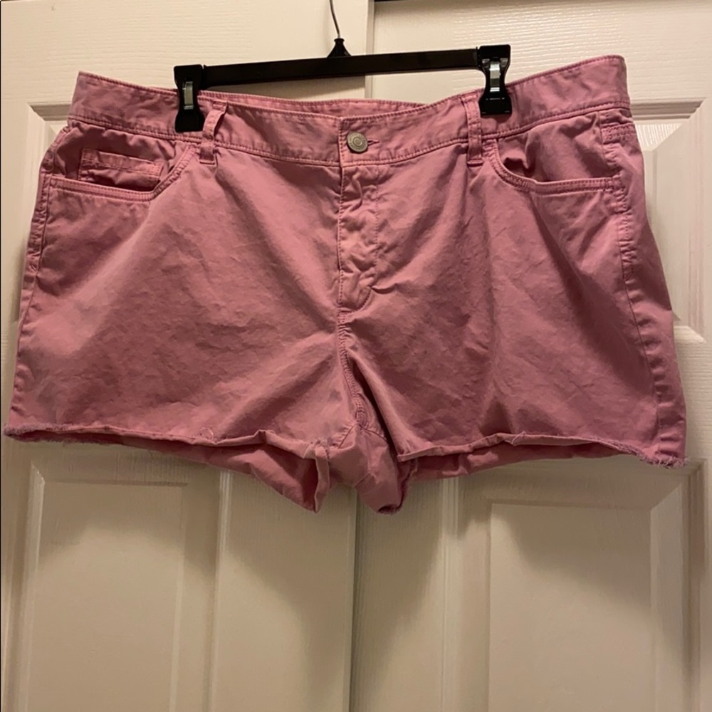 Pink shorts